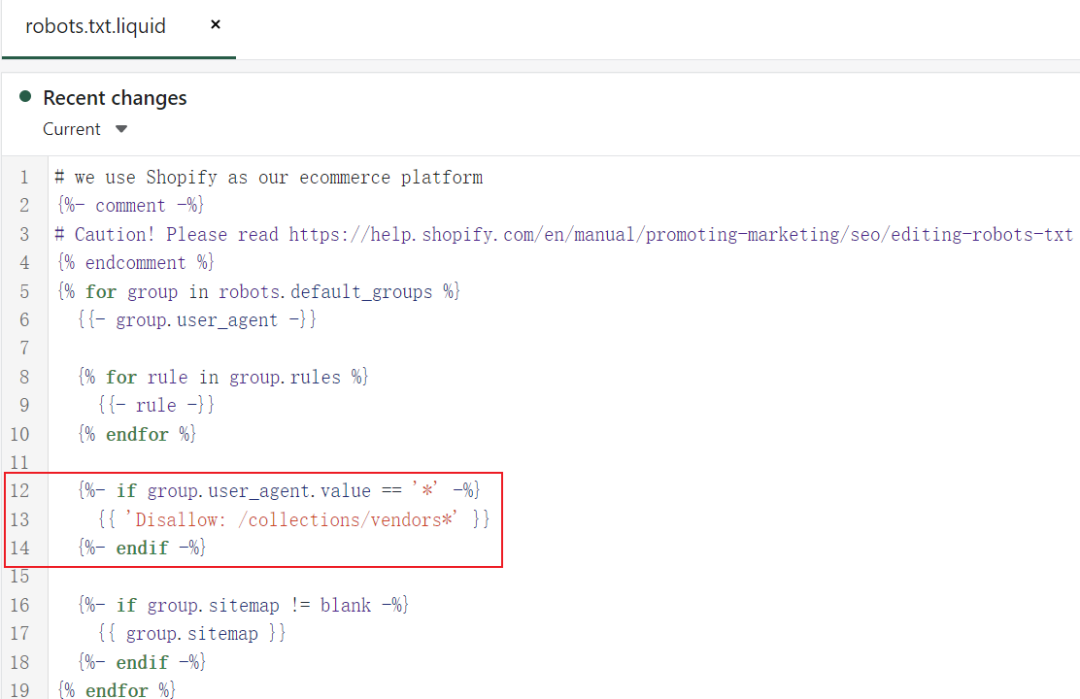 Shopify collections vendors