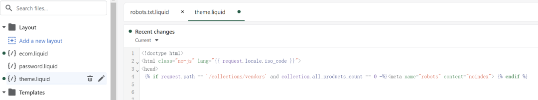 Shopify collections vendors